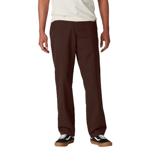 Dickies Skateboarding Slim Fit Pants Chocolate Brown