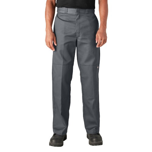 Dickies Loose Fit Double Knee Work Pants Charcoal Gray