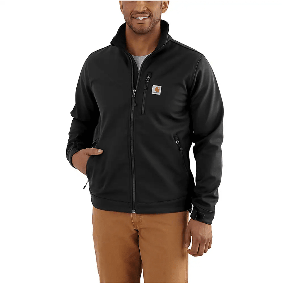 Rain Defender® Relaxed Fit Heavyweight Softshell Jacket - 1 WARM RATING
