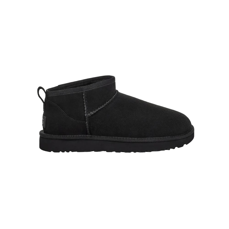 UGG Women's Classic Ultra Mini Black Boot