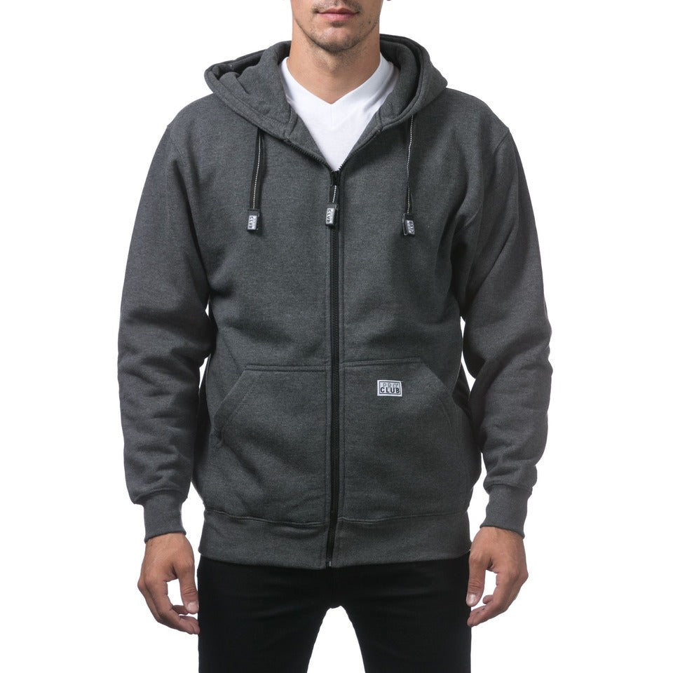 Pro Club Men's Heavyweight Full Zip Hoodie (13oz)