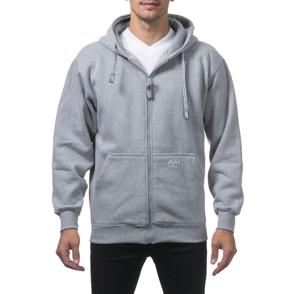 Pro Club Men's Heavyweight Full Zip Hoodie (13oz)