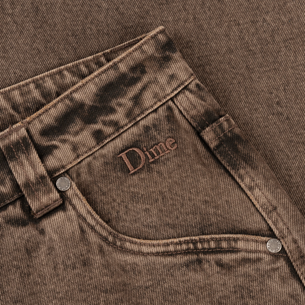 Classic Relaxed Faded Brown Denim