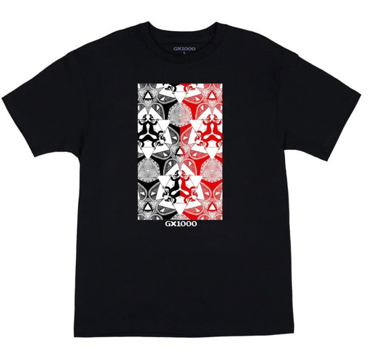 GX1000 LSD Escher T-shirt Black