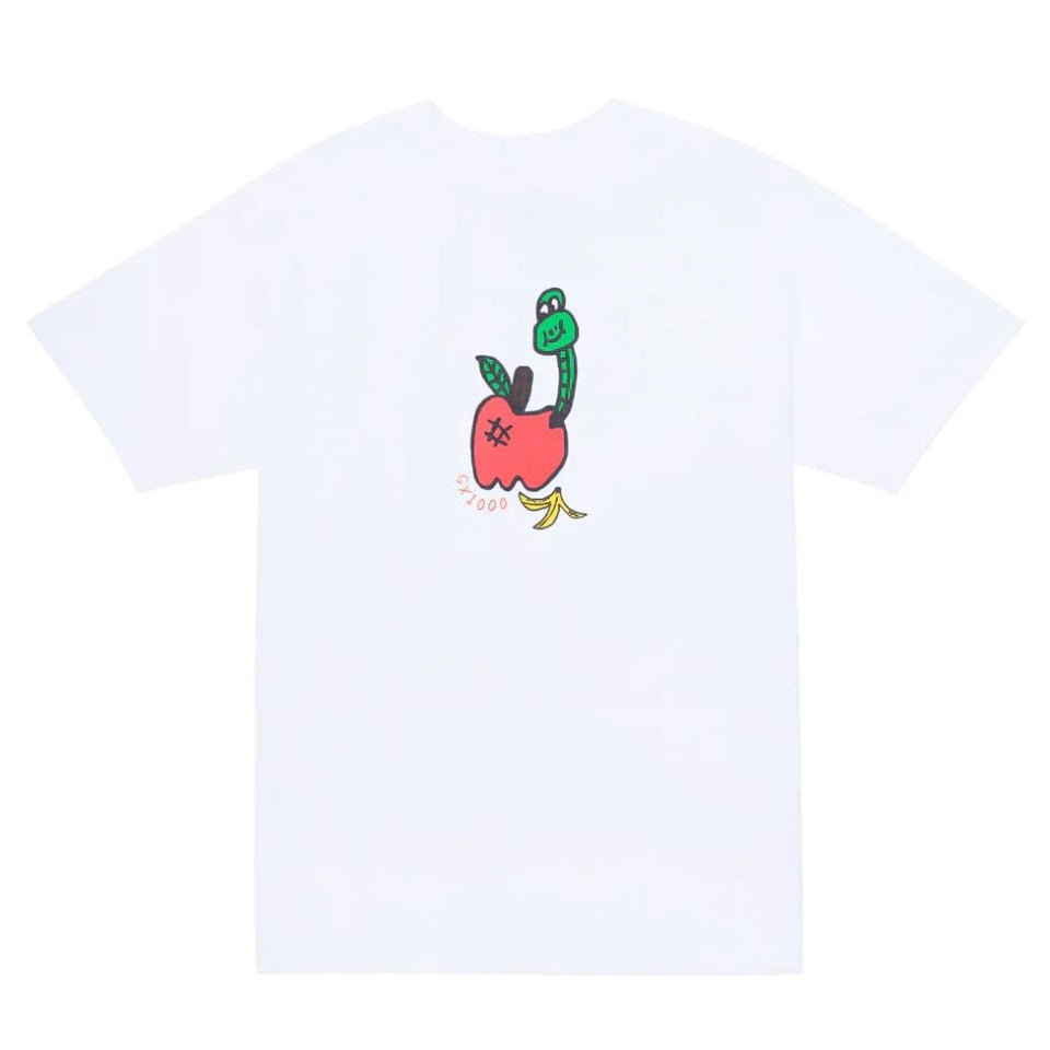 GX1000 Apple T-shirt White