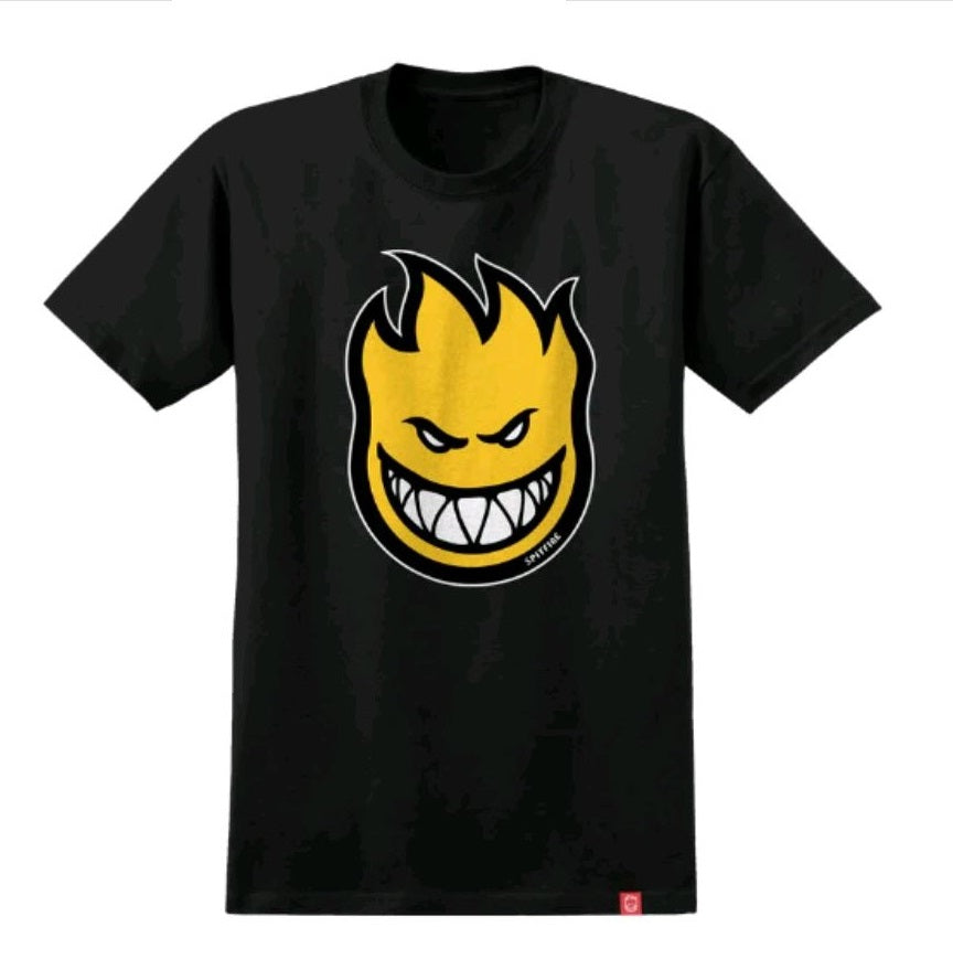 Spitfire Bighead Black / Gold T-shirt