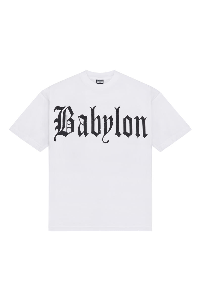 Babylon OE Logo White T-shirt