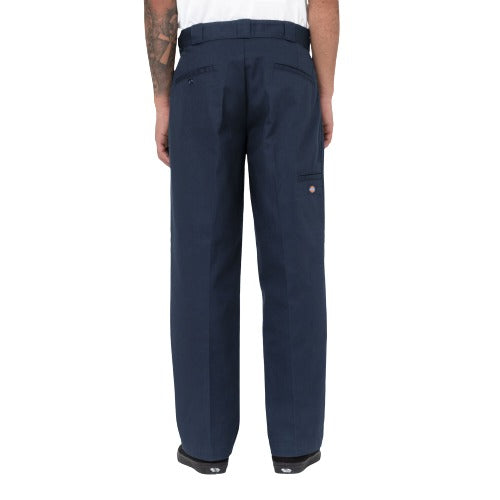 Dickies Loose Fit Double Knee Work Pants Dark Navy