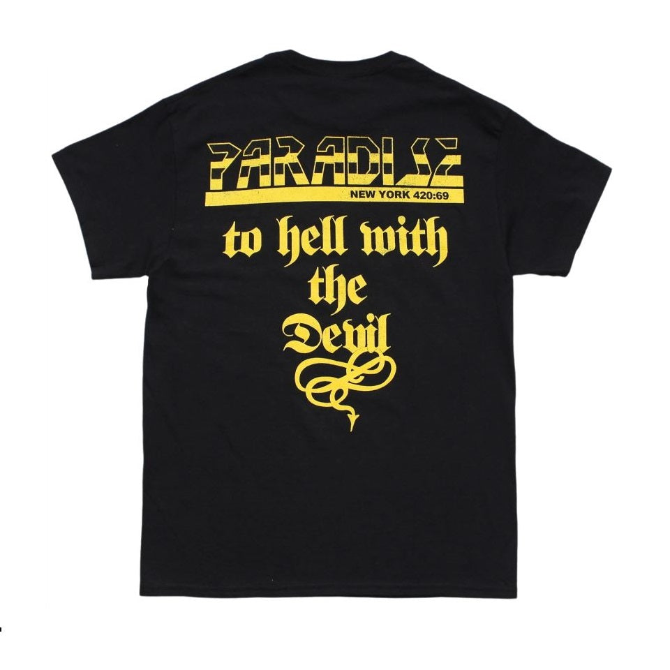 Paradise NYC Jurassic Christ Black T-shirt