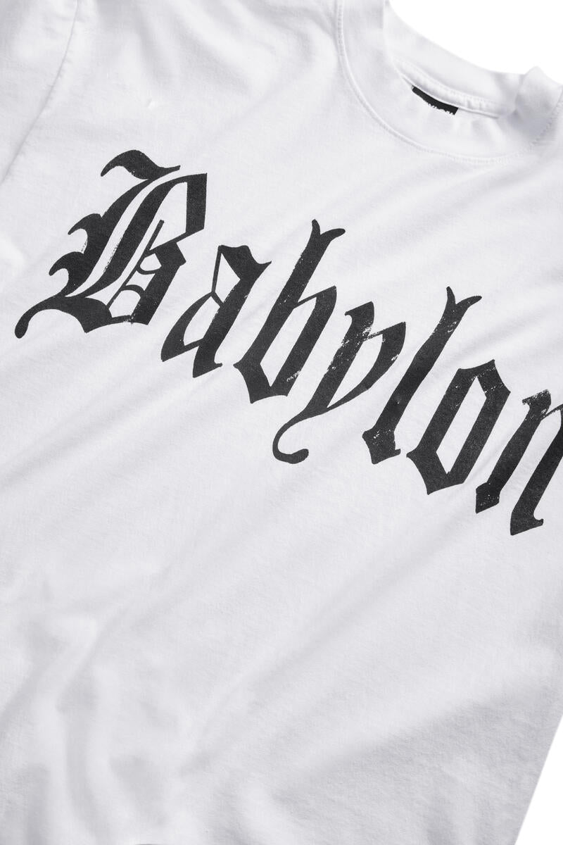 Babylon OE Logo White T-shirt