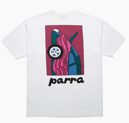Parra No Parking White T-shirt