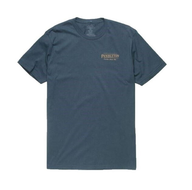 Pendleton Vintage Logo Indigo / Gold T-shirt