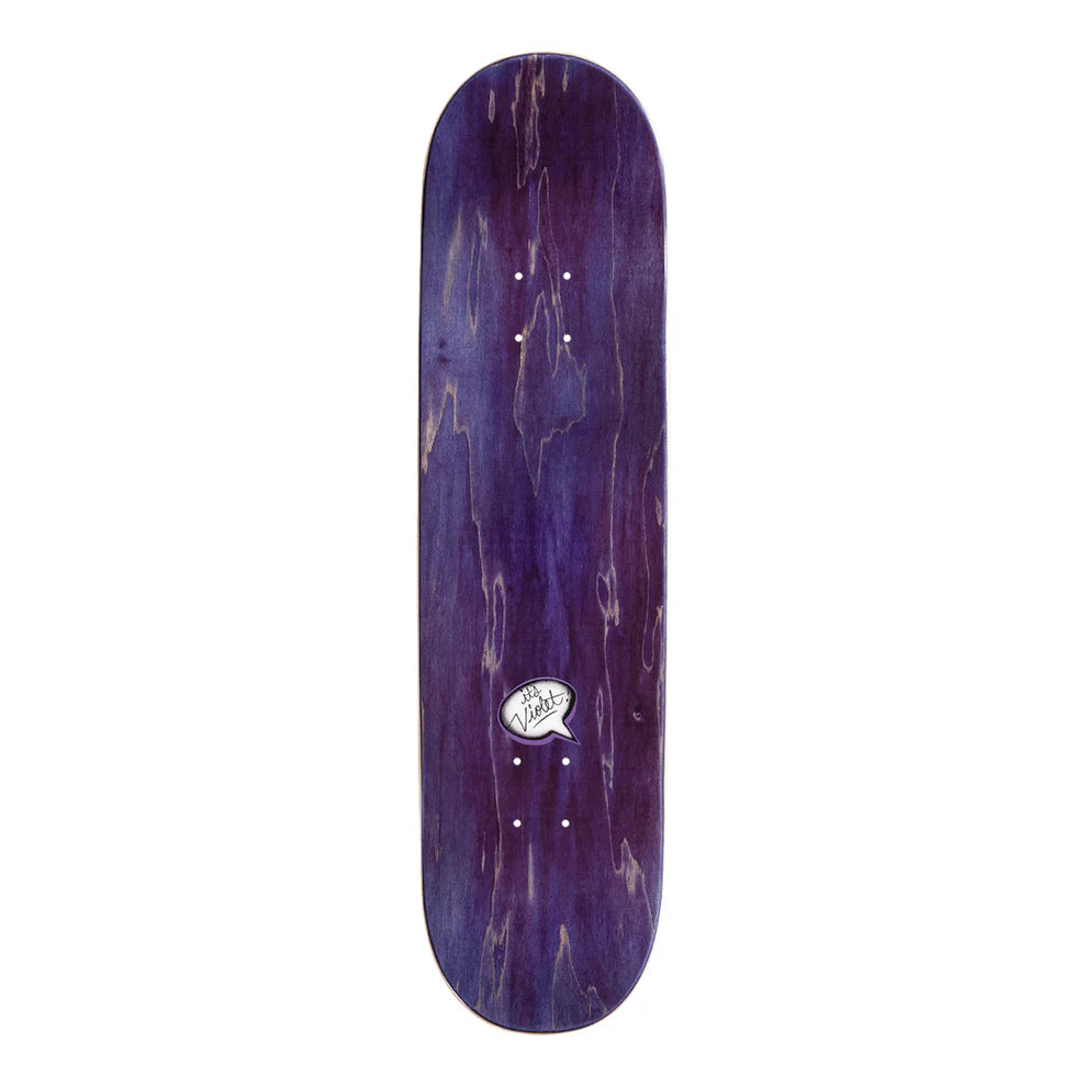 Violet "Jeffery Free" Skateboard deck