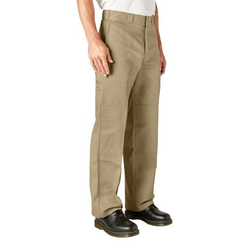 Dickies Loose Fit Double Knee Work Pants Khaki