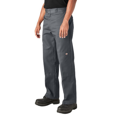 Dickies Loose Fit Double Knee Work Pants Charcoal Gray