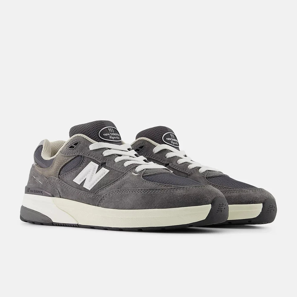 New Balance Numeric 933 Andrew Reynolds Men's Skate Shoes Grey/White - NM933GDY