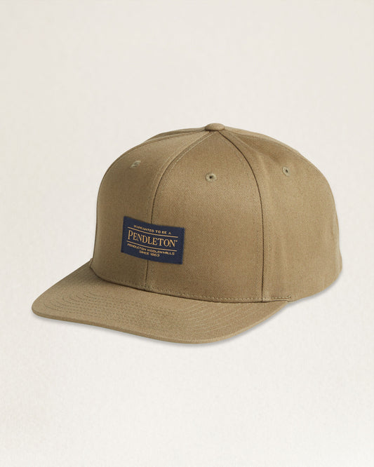 Pendleton Logo Flatbrim Snapback Hat Loden