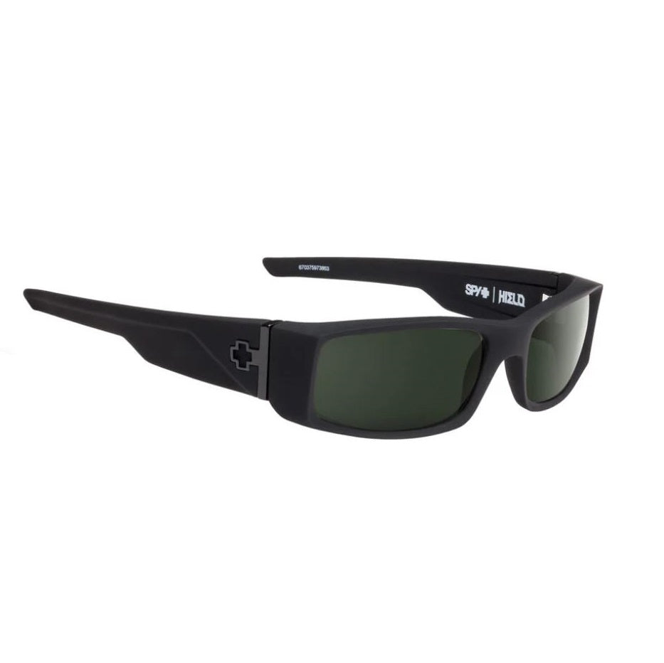 SPY Hielo Soft Matte Black Polarized Sunglasses