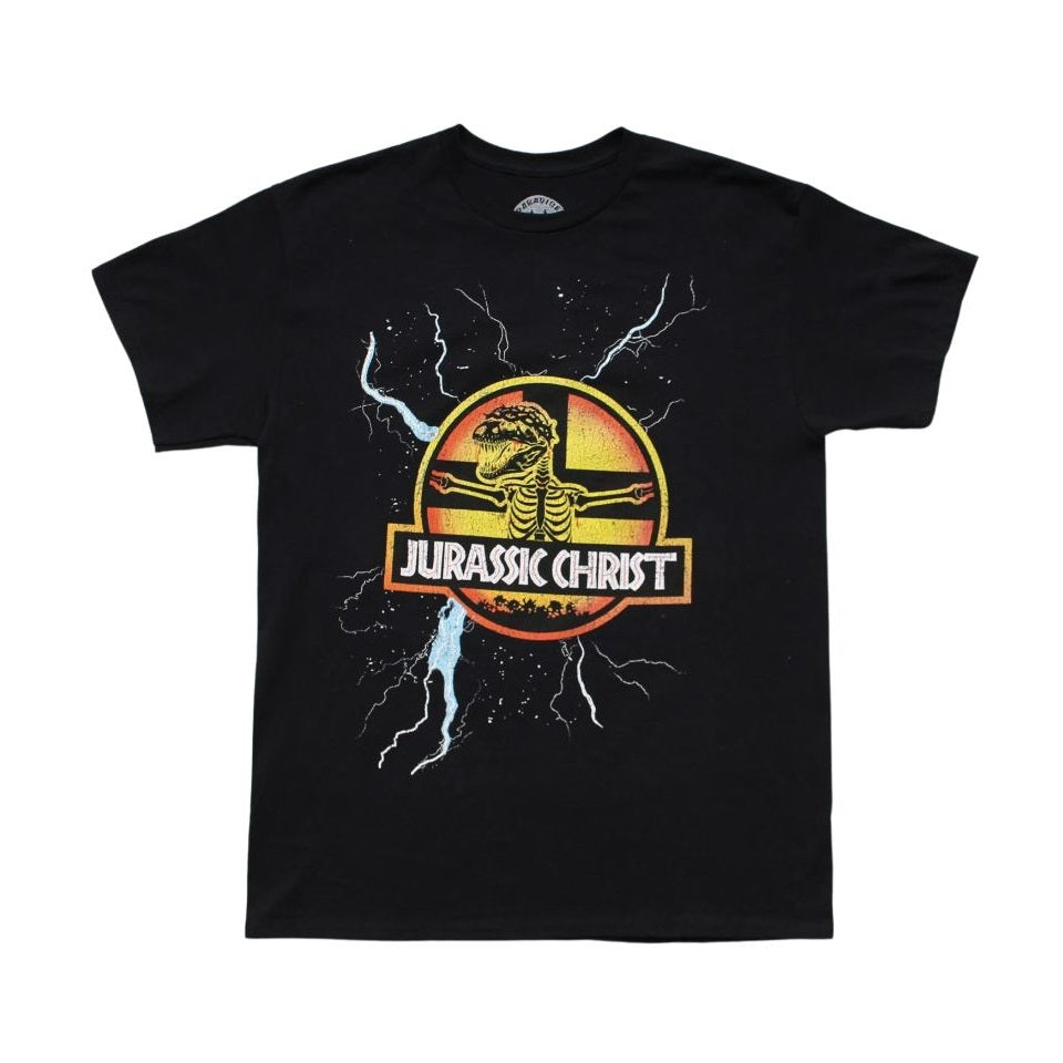 Paradise NYC Jurassic Christ Black T-shirt
