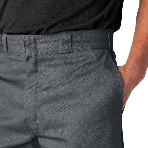 Dickies Loose Fit Double Knee Work Pants Charcoal Gray