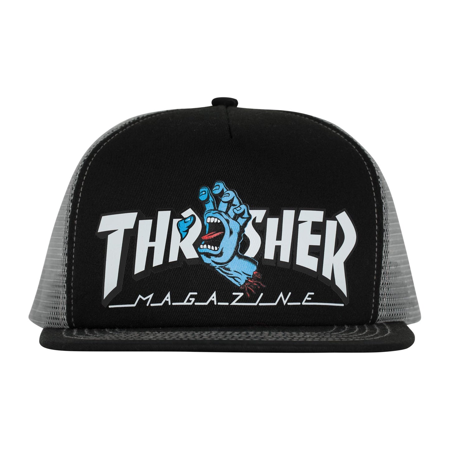 Thrasher Screaming Logo Trucker Santa Cruz Hat