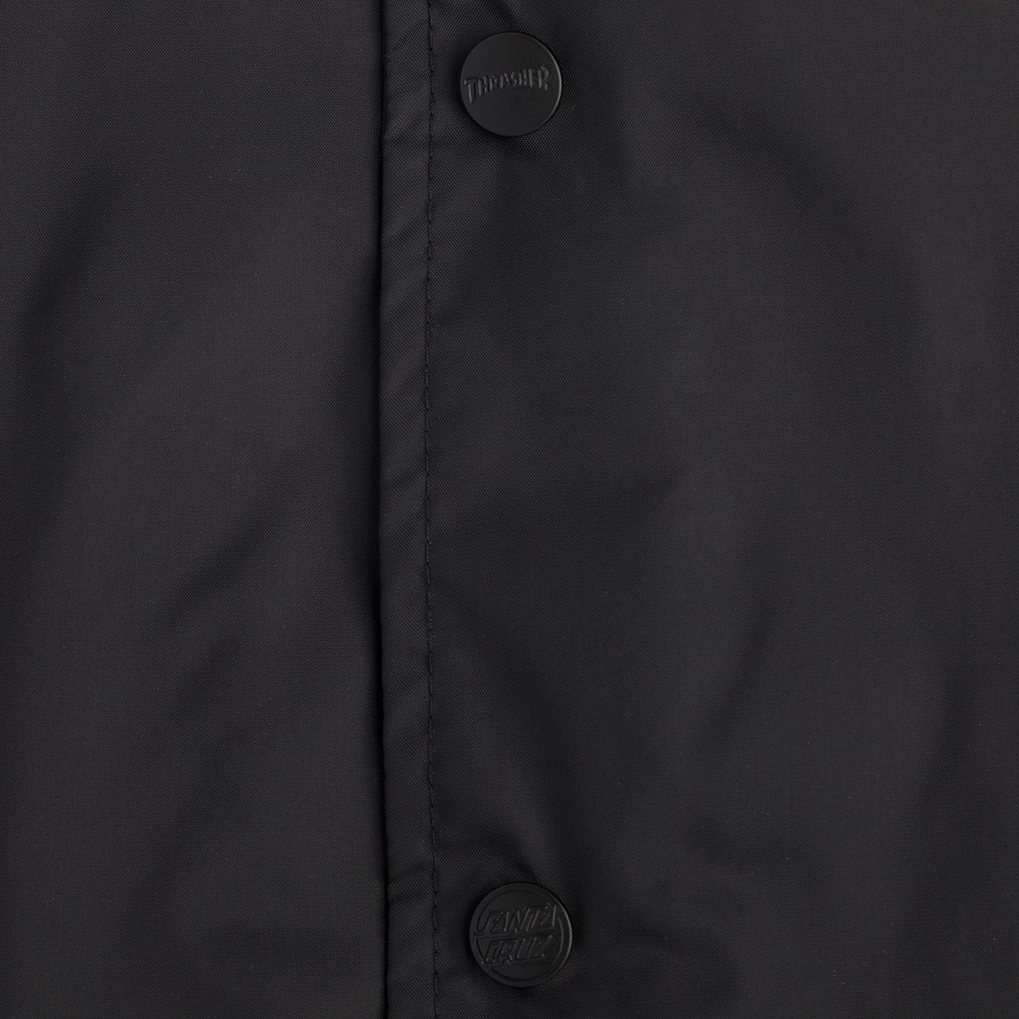 Thrasher Flame Dot Santa Cruz Men's Jacket Black