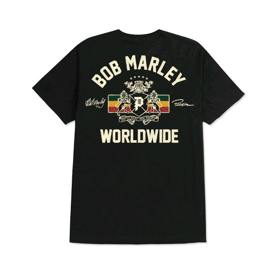 Primitive X Bob Marley Heritage T-shirt Black