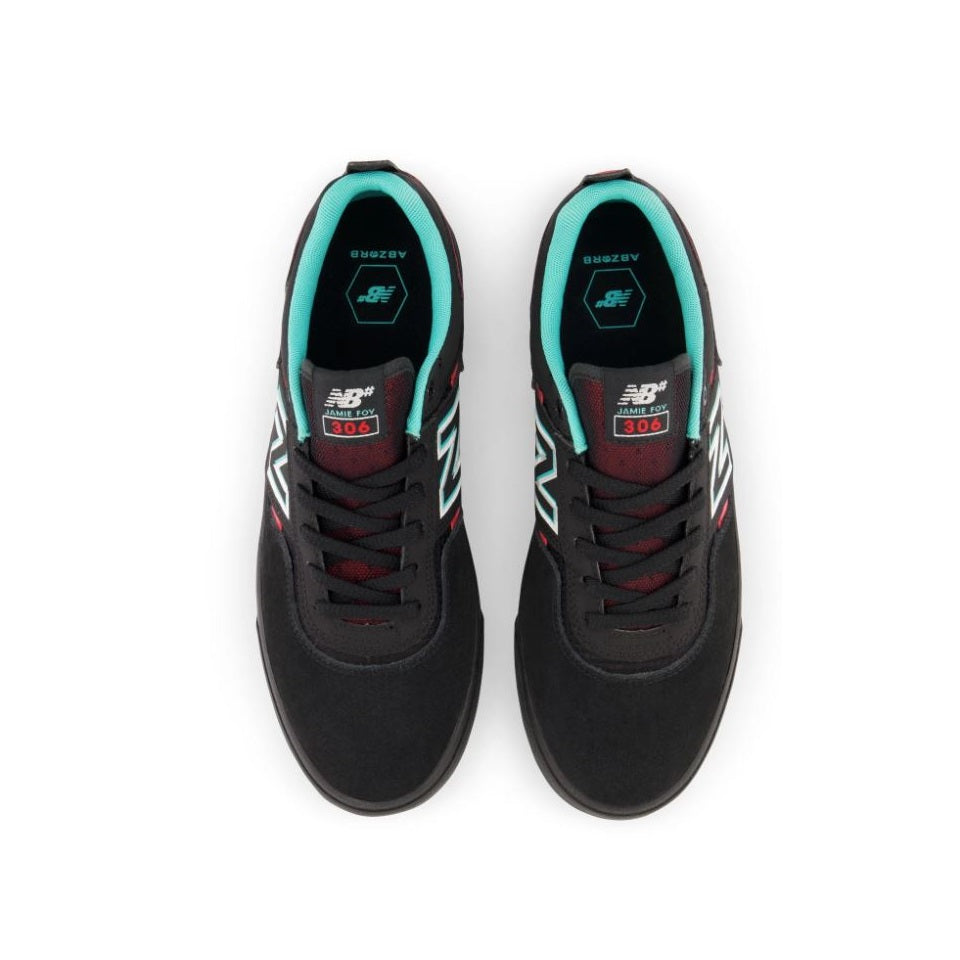New Balance Numeric Foy 306 Black/Electric Red NM306RNR