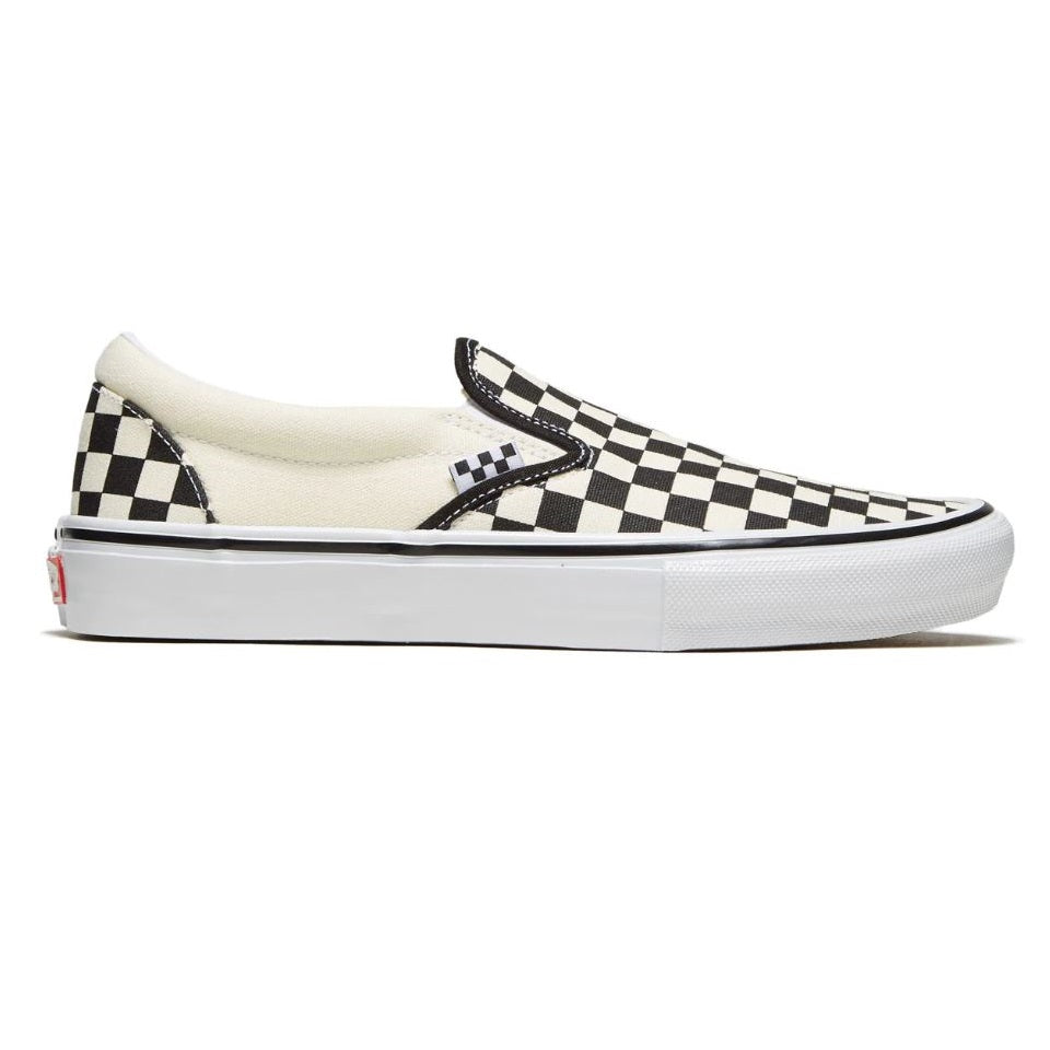 Vans Skate Slip-On Checkerboard Black / Off White Shoes