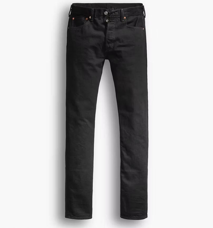 Levis 501-0660 Original Fit Rigid Black Wash Jeans