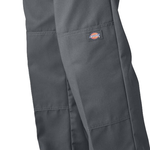 Dickies Loose Fit Double Knee Work Pants Charcoal Gray