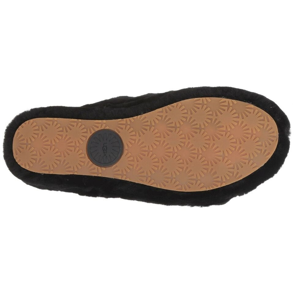 UGG Women's Fluff Yeah Black Slide