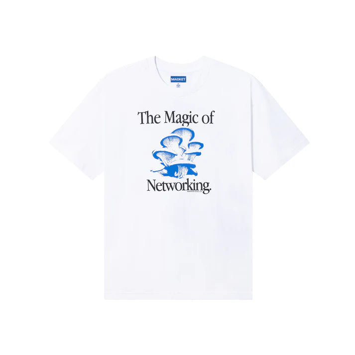 MARKET Social Network White T-shirt