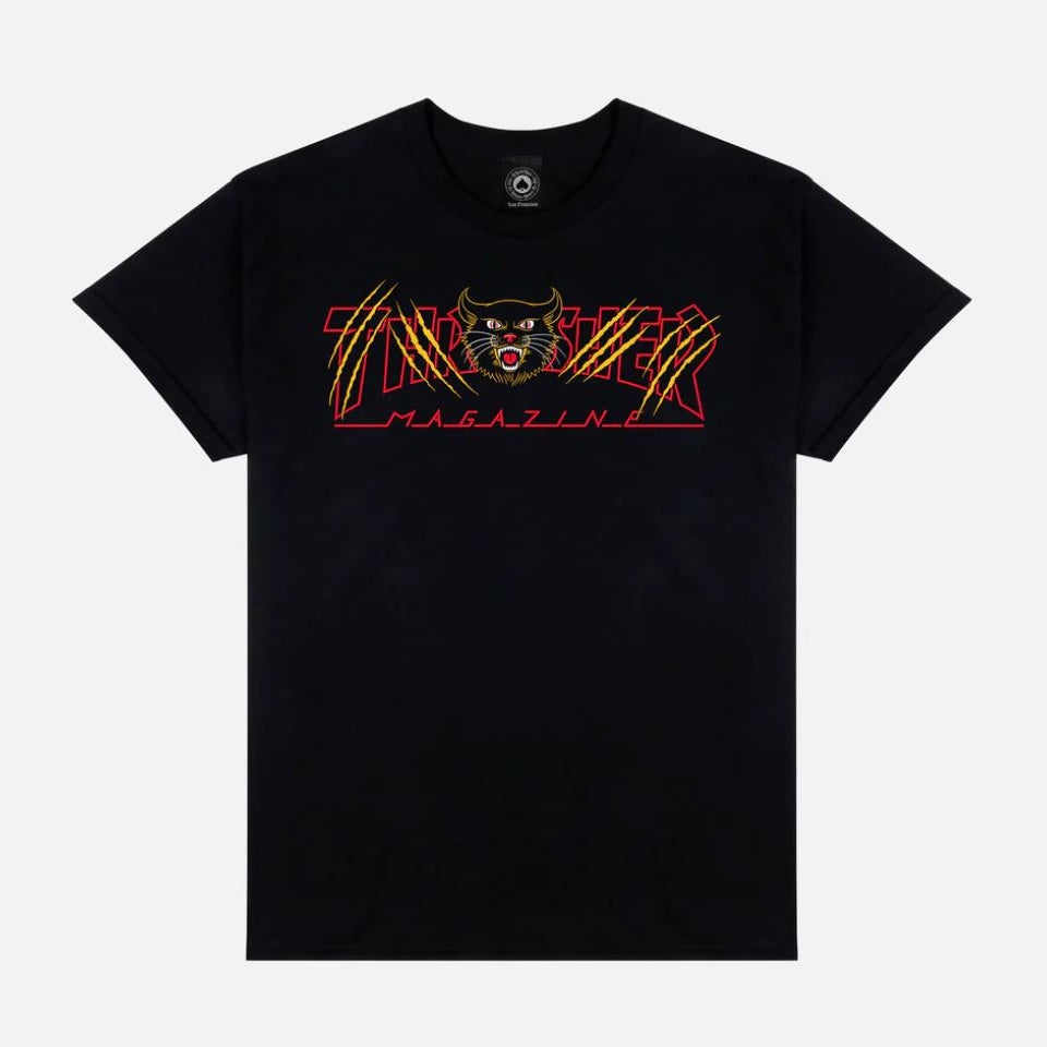 Thrasher Gato Black T-shirt