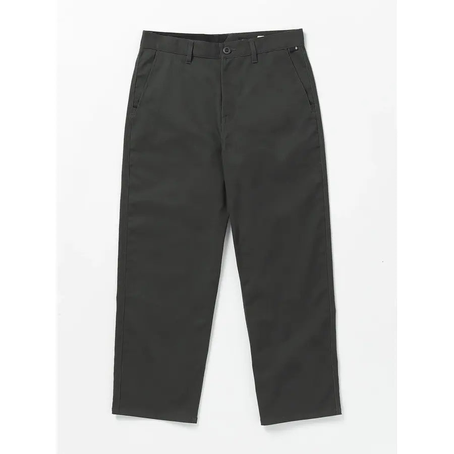Volcom Billow Twill Pant - Asphalt Black