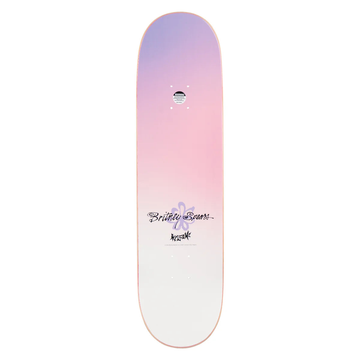 WELCOME X BRITNEY SPEARS BELIEVE DECK PEARL FADE 8.25