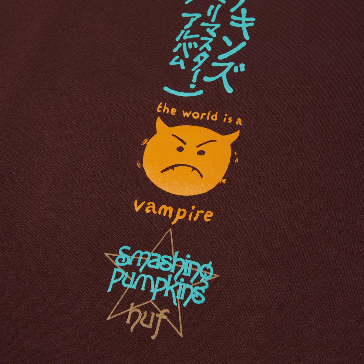 HUF X SMASHING PUMPKINS GISH REISSUE T-SHIRT