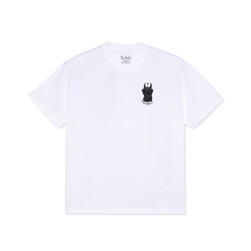 POLAR SKATE CO LITTLE DEVILS TEE WHITE