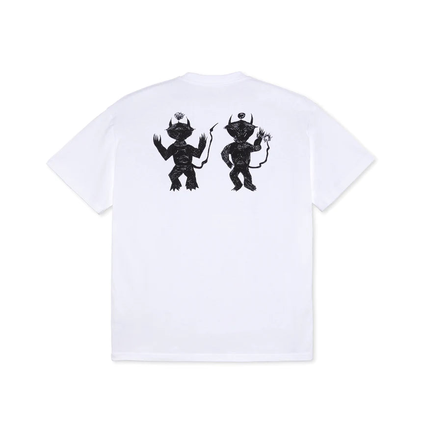 Polar Skate Co Little Devils White T-shirt