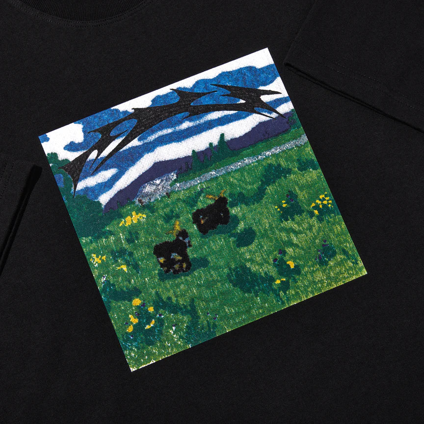POLAR SKATE CO MEEEH TEE BLACK