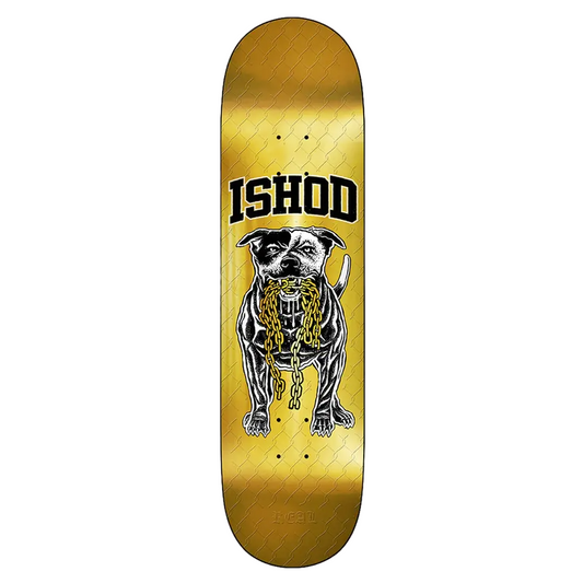 Real Ishod Wair Good Dog V2 LTD Skate Shop Day 2024 Skateboard Gold Deck - 8.5
