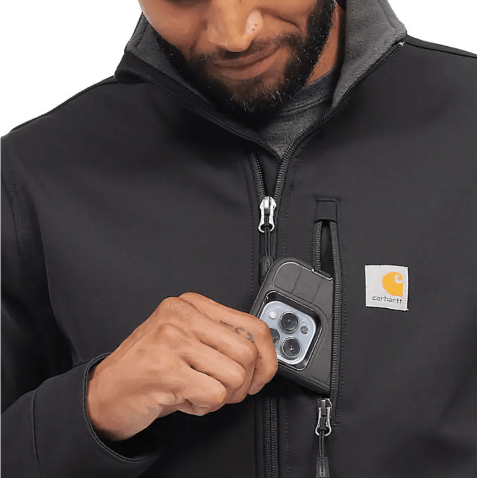 Rain Defender® Relaxed Fit Heavyweight Softshell Jacket - 1 WARM RATING