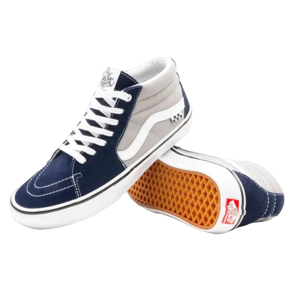 Vans Skate Grosso Mid Shoe - Dress Blue Drizzle