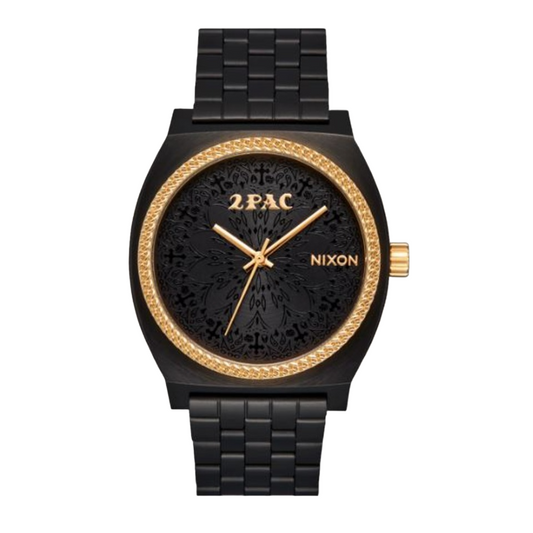 Nixon 2PAC Time Teller Black/Gold Watch