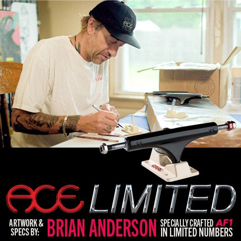 ACE AF1 LIMITED BRIAN ANDERSON BLACK/CREAM TRUCKS (PAIR)