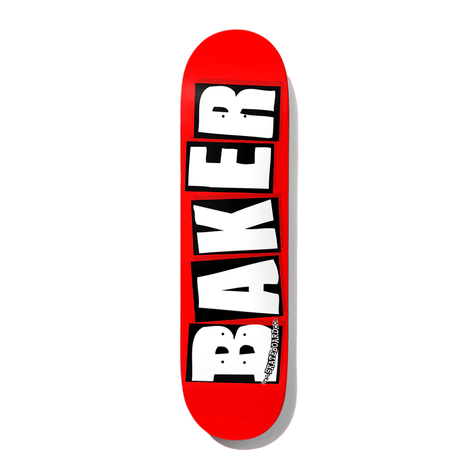 Baker Brand Logo Deck - White