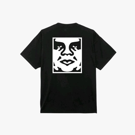 Obey Bold Icon Heavyweight Jet Black T-shirt