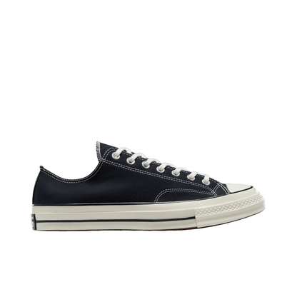 Converse Low Top Chuck 70 Vintage Canvas - Black/Black/Egret