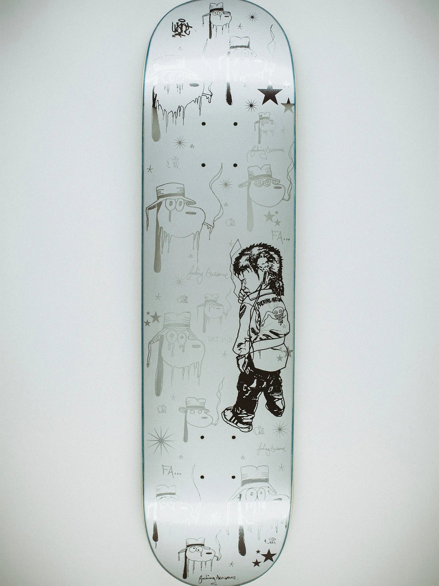 Fucking Awesome FA "Jason DIll - Ratkid" Skateboard Deck 8"