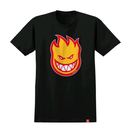 Spitfire Bighead Black / Gold / Red T-shirt